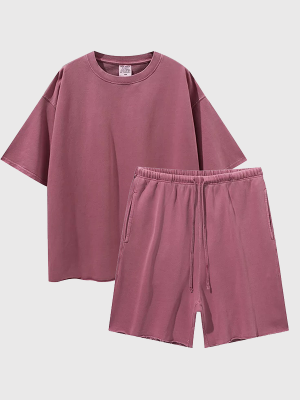 ROSE-SHORT SET ROSE-SHORT SET